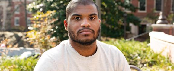 Climate change and coral reef researcher, Isaiah Bolden